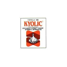 Kyolic Formula 103 with Astragalus Vit C Ca & Mg Capsules 200 Each.