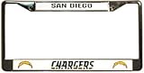 San Diego Chargers Chrome License Plate Frame