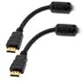 PTC 15 ft High Speed HDMI 1.3 Category 2 Certified Cable w/Ferrite Cores (Gold Plated Connectors) - Supports PS3, Xbox, Blu-Ray, HD-DVR, HD-DVD, all HDTV resolutions - 1080p and beyond
