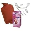 Combination Douche Bag and Enema System with Water Bottle