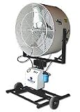 Misting Fans - Schaefer VS36VKOFOG VersaFog 36 in. Oscillating Cooling Fog Fan - White - 120v