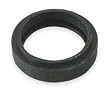 Industrial Grade 1PPC1 Gasket, Rubber, Pipe Dia 1 1/2 In, PK 10