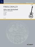 Aria con Variazioni (detta "La Frescobalda")