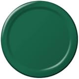 Dark Green (Hunter Green) 10 Inch Paper Plates (24 Pack)