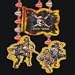 Pirates of the Caribbean 2 Danglers 3 pc
