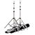 JTL B-1012, 12'6" Wide Background Support System