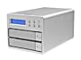 RAIDON SL3620-2S-LB2 IntraTANK NAS 2 bay Enclosure with Gigabit LAN Interface, Support RAID 0 and RAID1. Work as FTP, File Server, Support iTune and BT