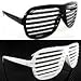 NEW 2 KANYE STRONGER SHUTTER SHADES HIP HOP SUNGLASSES BLACK AND WHITE