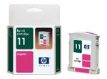 Hp Hewlett Packard 11 Ink Cartridge Magenta Red C4837A