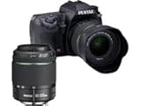 Pentax K-5 SLR-Digitalkamera (16 Megapixel, Live View, Full HD Video) Kit inkl. DA 18-55mm WR und 50-200 WR Objektiv
