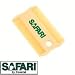 Flea Comb Plastic Palm - Safari W6162