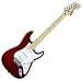 21K38E9PZHL. SL75  Squier Standard Stratocaster Electric Guitar   Maple neck, Red