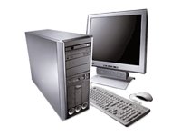 Fujitsu Siemens Celsius R610 PC Xeon 2x 2,8GHz 2GB Matrox G450-32 DVI Grafikkarte 40GB HDD Floppy, DVD - Laufwerk 6xUSB, 2xFirewire, Front Audio Anschlüsse, S-Video Out