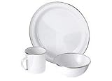 Buy GSI 9.5'' Enamelware Stainless Steel Rim Red Mixing Bowl