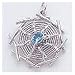 Spider Web Charm