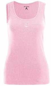 Cleveland Indians Womens Fan Tank Top (Pink) - Large