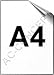 50 Sheet Din A4 Adhesive White Paper ;used For Every Inkjet 
