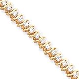 14k A Diamond tennis bracelet X706A