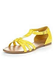 Open Toe Buckle & Strap Simple Sandals