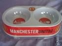 Home Win Ltd Manchester United Twin Cat Bowl