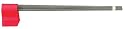 Johnson Level & Tool Stake Flags, Glo Red, 100-Bundle #3350-R