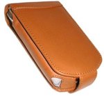 Computer : eXpansys Tan Chairmans Case for Sony Clie SJ/SL Series