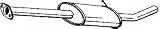 Bosal 145-029 Front Muffler