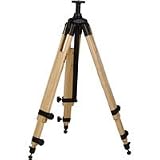 Berlebach 8023 Three-section Wood Tripod Legs with Center Column, Height up to 69, Supports 22 lbs