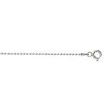 Eve's Addiction Sterling Silver Beaded Chain