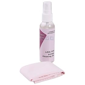 LCD / TFT Monitor Screen Cleaning Kit (Spray + Cloth) [Office Product]