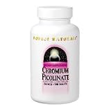 Chromium Picolinate 200mcg - Yeast Free Chromium, 120 tabs., (Source Naturals)