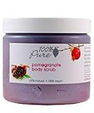 100% Pure Body Scrub - Pomegranate 473ml/16oz