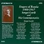 Singers of Russia 1900-1917