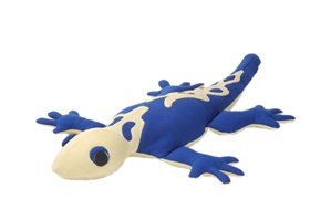 Hot PETS, Lizard. Dark blue. Stuffed animal. Fair Trade, Natural. Handmade by micro-sensations