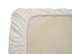 Naturepedic 3 Pack Organic Cotton Crib Fitted Sheet, White