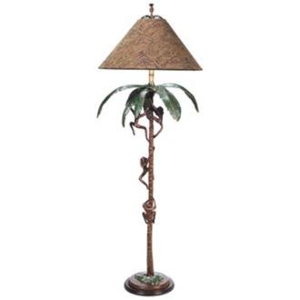 monkey floor lamp
