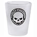 Harley Davidson Skull Shot Glasses. Set of four. 2 oz. shot glass with satin finish. 99299-06V