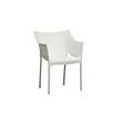 2 Napoleone White Patio Chairs By Wholesale Interiors