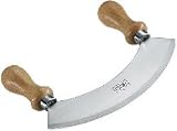 Gilberts 23cm Hachoir with Wooden Handles