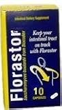 Florastor Maximum Strength, 250 Mg - 10 Capsules