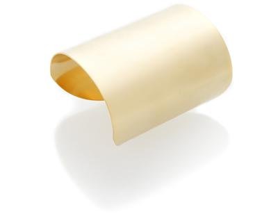Tracy Matthews Tall Smooth Gold Cuff