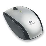 Logitech LX5 Wireless Optical Mouse (Light Silver)