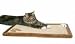 Plush Brown Cat Kitten Scratch Mat Claw Scratching