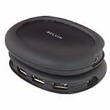 Hi-Speed USB 2.0 Four-Port Mini Hub (BLKF5U234)