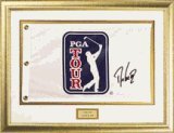 Davis Love III Autographed PGA Tour Pin Flag From Pro Tour Memorabilia