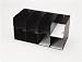 MMF Industries 266166404 Double-Tier Check Separator, 12-1/8W x 7-7/8H x 8D Inch, 8-Pocket, Black, Heavy-Gauge Steel (Each)