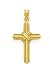 14K CROSS WITH "X" CENTER FITS 2MM