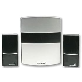 Lloytron B482 Cordless and Portable Battery Operated Door Chime