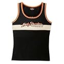 Harley-Davidson&reg; Women's Sleeve-less Prestige Tank Shirt. Embroidery. 99070-08VW