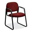 Solutions Seating Sled Base Guest Chair, Gray